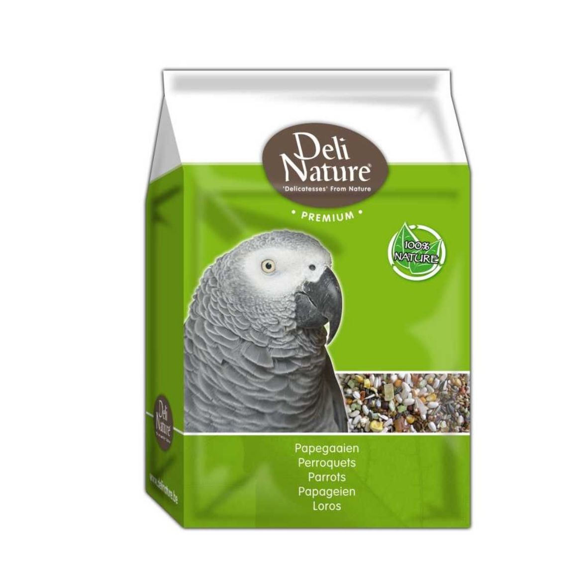 Obrázek z Deli Nature Premium PARROTS velký papoušek 3 kg 